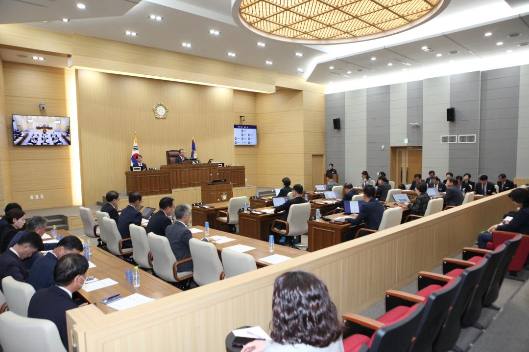 제267회 예천군의회 임시회 제1차 본회의